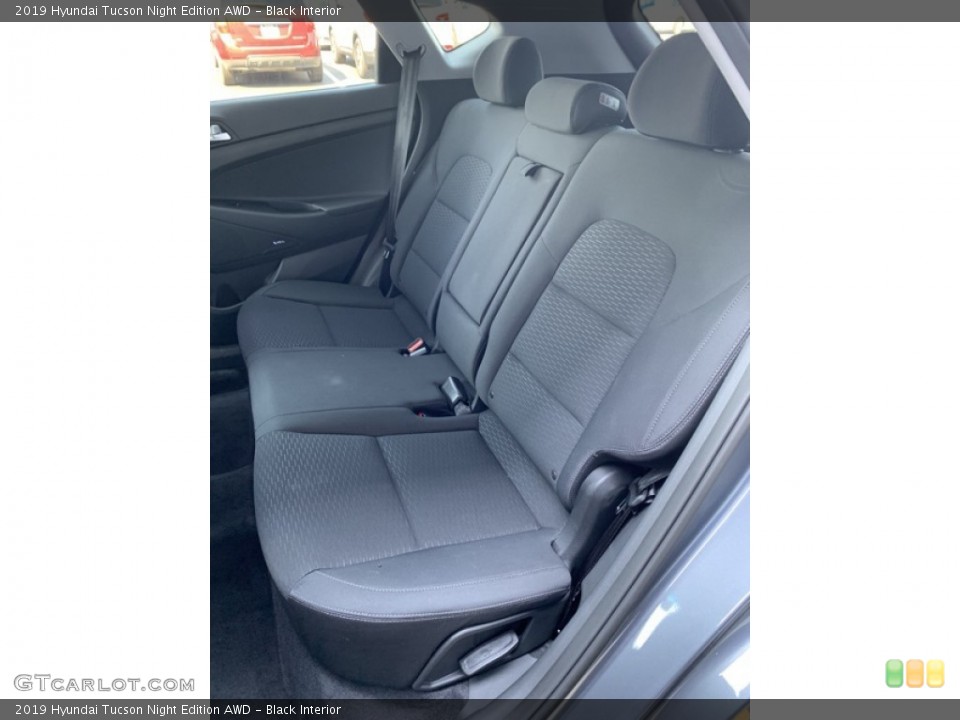 Black Interior Rear Seat for the 2019 Hyundai Tucson Night Edition AWD #134594915