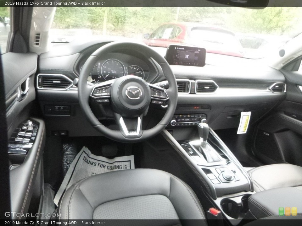 Black Interior Front Seat for the 2019 Mazda CX-5 Grand Touring AWD #134596087