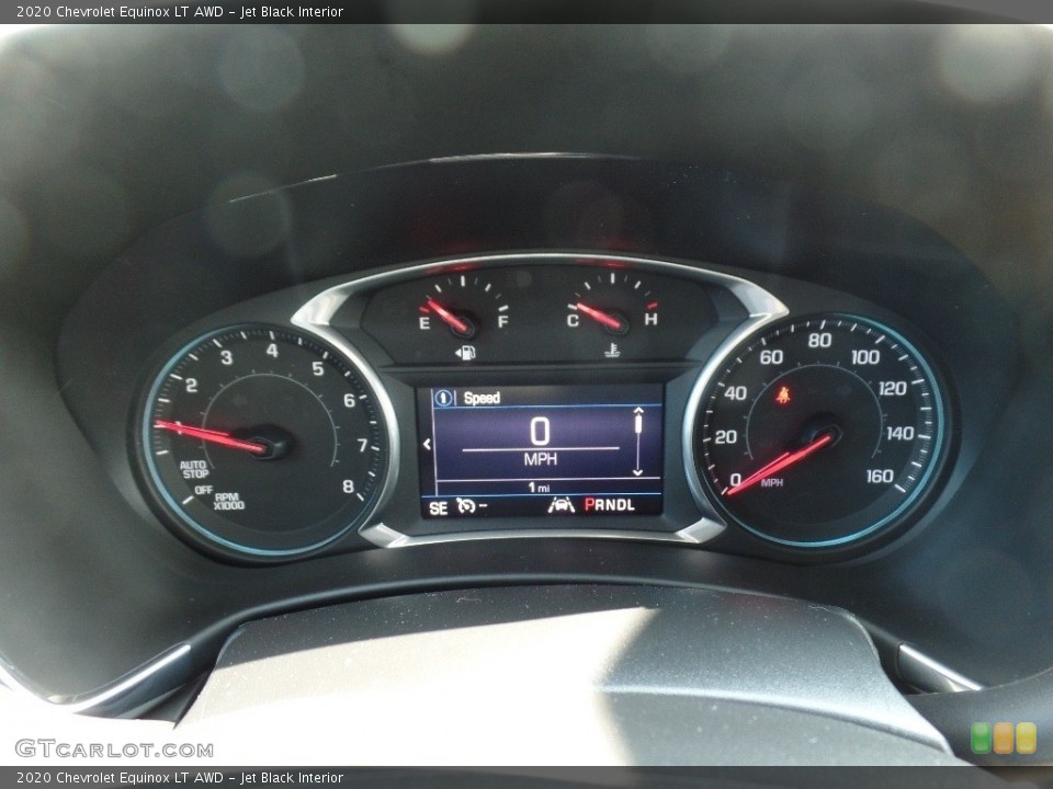 Jet Black Interior Gauges for the 2020 Chevrolet Equinox LT AWD #134600653