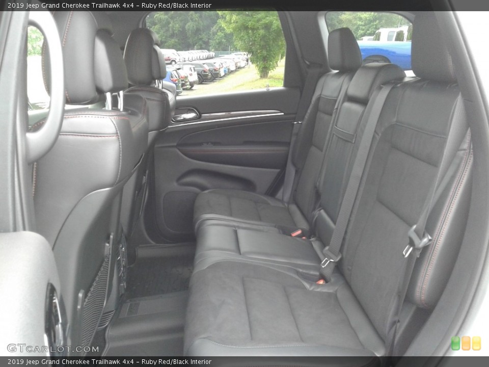 Ruby Red/Black Interior Rear Seat for the 2019 Jeep Grand Cherokee Trailhawk 4x4 #134601088