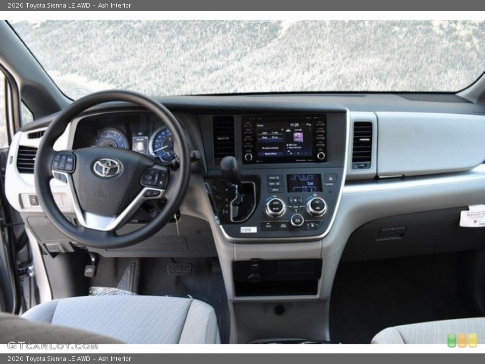 Ash Interior Dashboard for the 2020 Toyota Sienna LE AWD #134613120