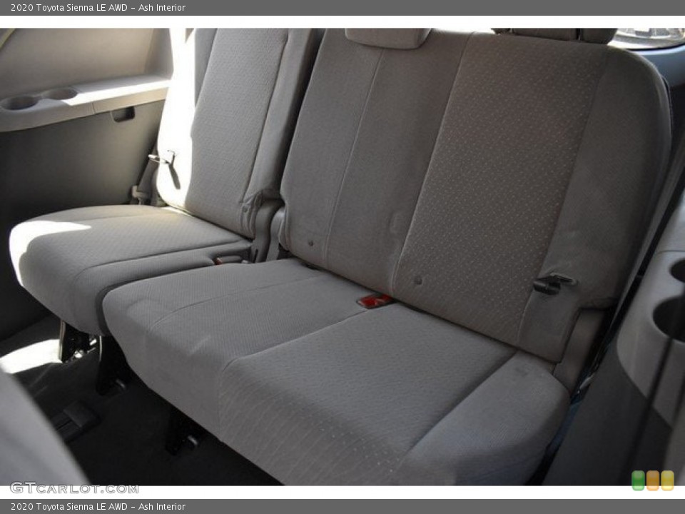 Ash Interior Rear Seat for the 2020 Toyota Sienna LE AWD #134613174