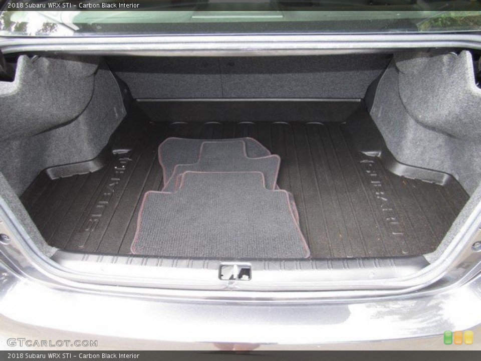 Carbon Black Interior Trunk for the 2018 Subaru WRX STI #134615604