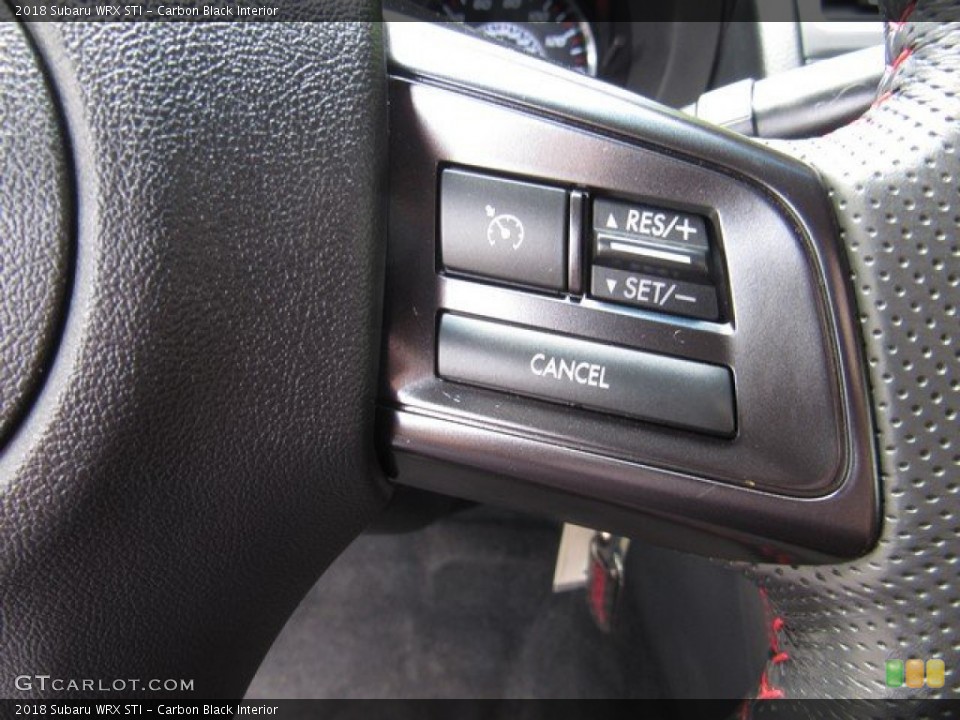Carbon Black Interior Steering Wheel for the 2018 Subaru WRX STI #134615787