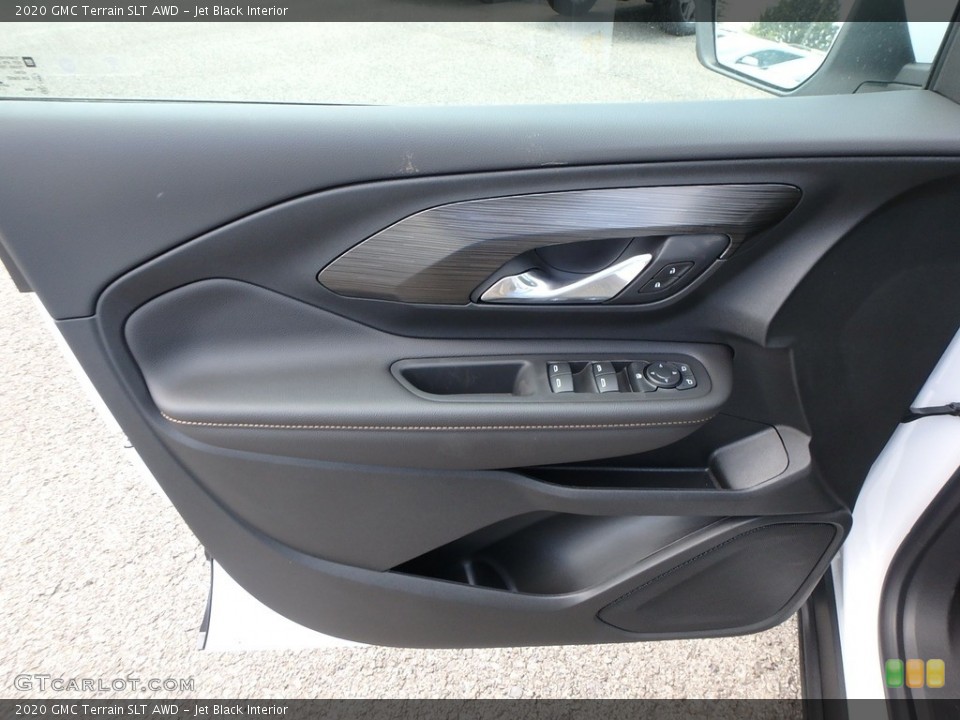 Jet Black Interior Door Panel for the 2020 GMC Terrain SLT AWD #134616417
