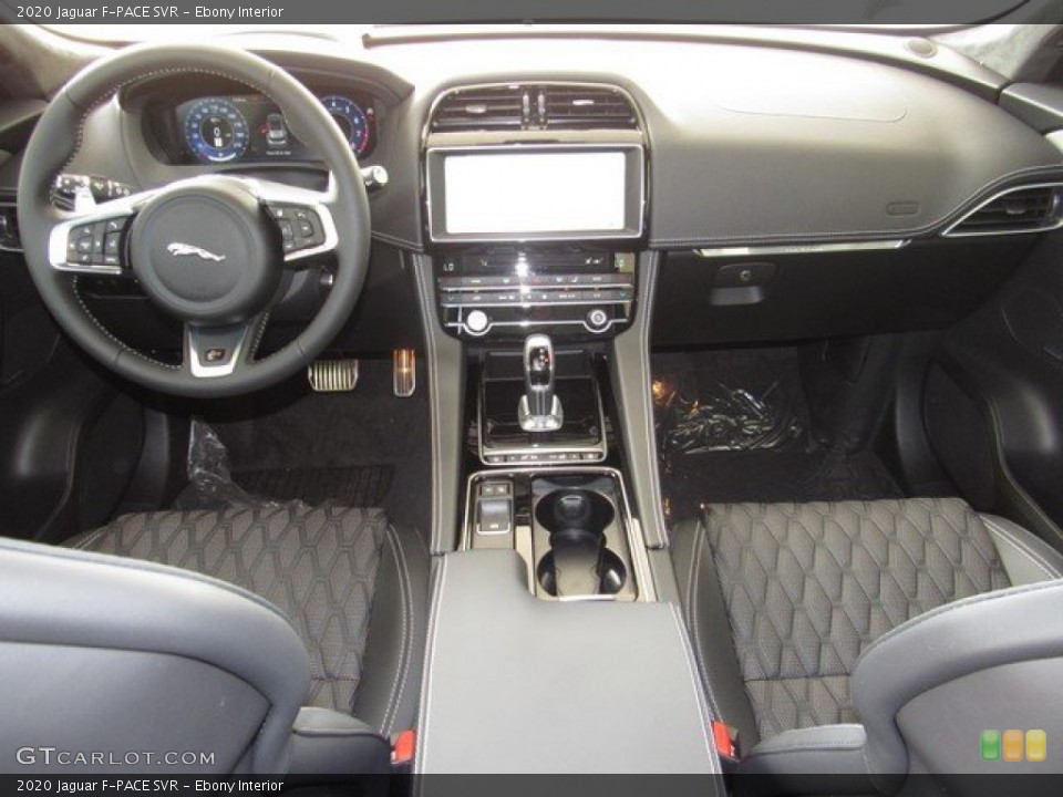 Ebony Interior Dashboard for the 2020 Jaguar F-PACE SVR #134618451