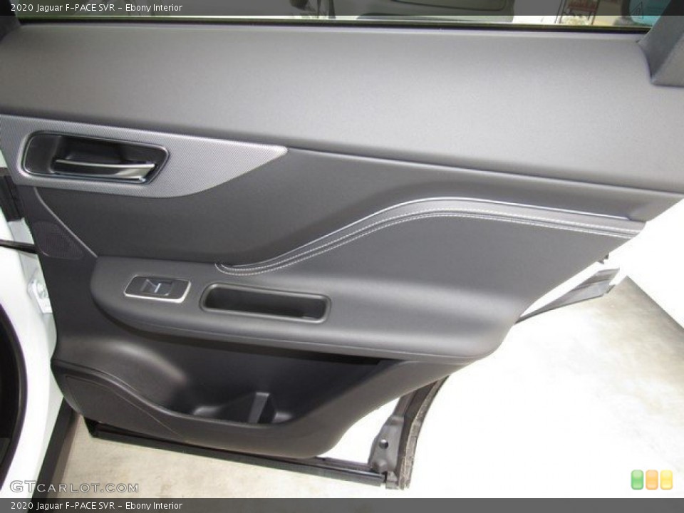 Ebony Interior Door Panel for the 2020 Jaguar F-PACE SVR #134618679
