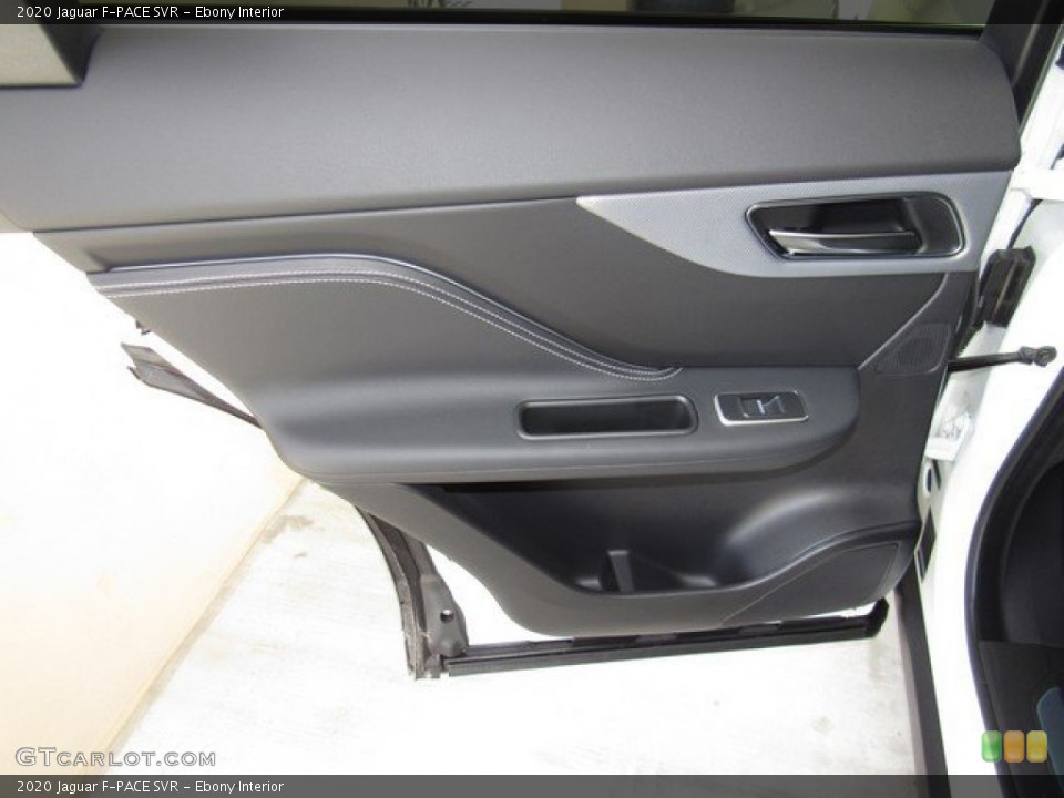 Ebony Interior Door Panel for the 2020 Jaguar F-PACE SVR #134618691