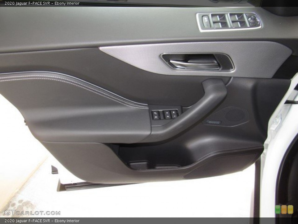 Ebony Interior Door Panel for the 2020 Jaguar F-PACE SVR #134618703