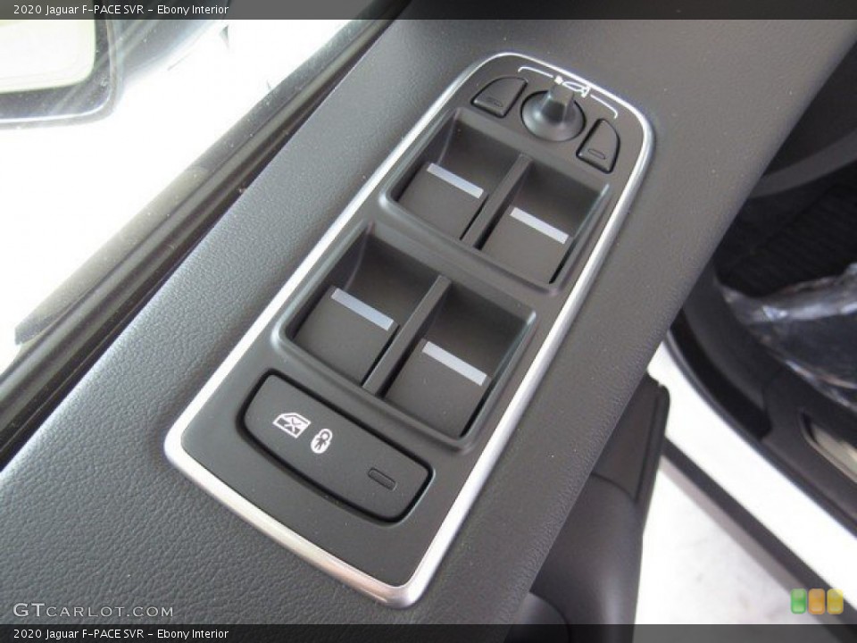 Ebony Interior Controls for the 2020 Jaguar F-PACE SVR #134618730