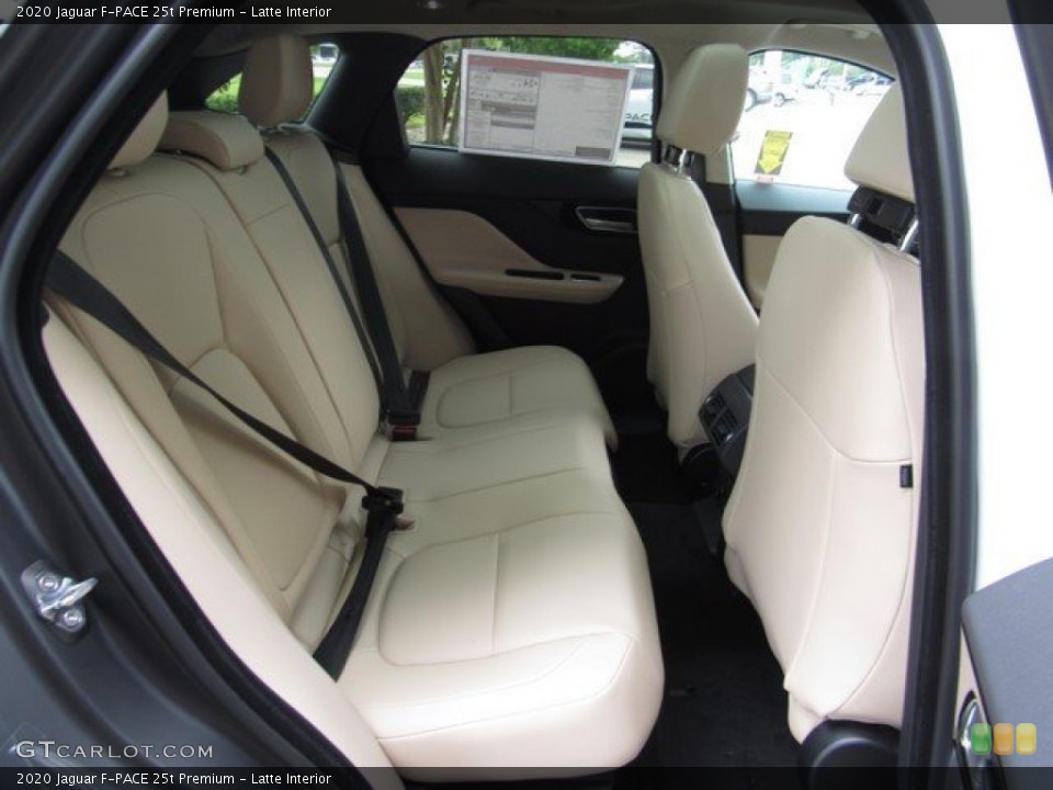 Latte Interior Rear Seat for the 2020 Jaguar F-PACE 25t Premium #134619207