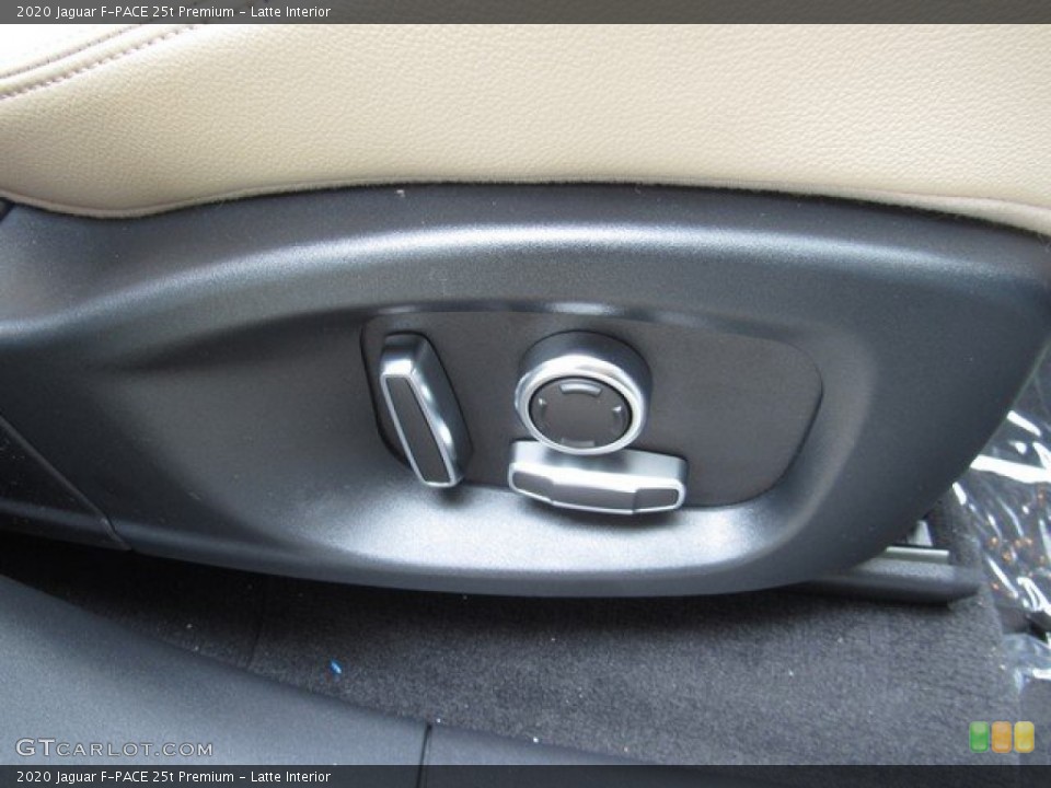 Latte Interior Controls for the 2020 Jaguar F-PACE 25t Premium #134619216