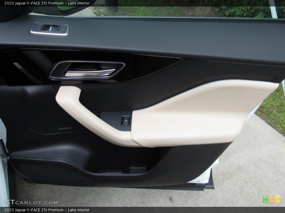 Latte Interior Door Panel for the 2020 Jaguar F-PACE 25t Premium #134619231