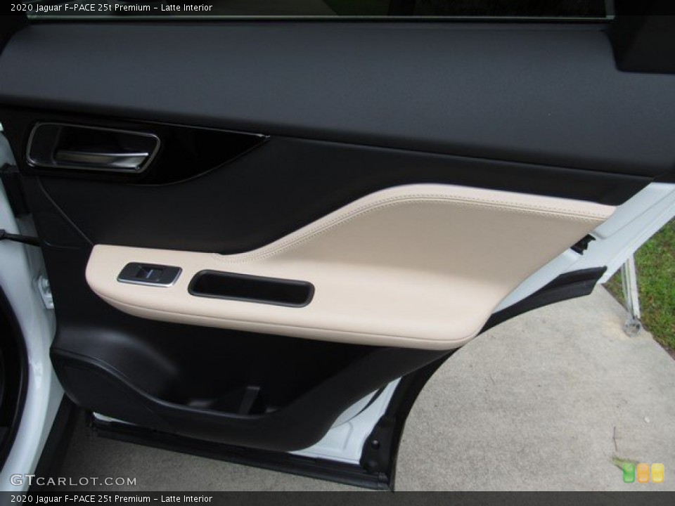 Latte Interior Door Panel for the 2020 Jaguar F-PACE 25t Premium #134619243