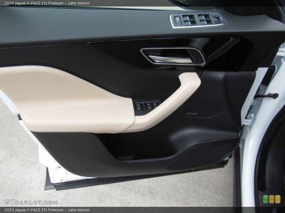 Latte Interior Door Panel for the 2020 Jaguar F-PACE 25t Premium #134619270