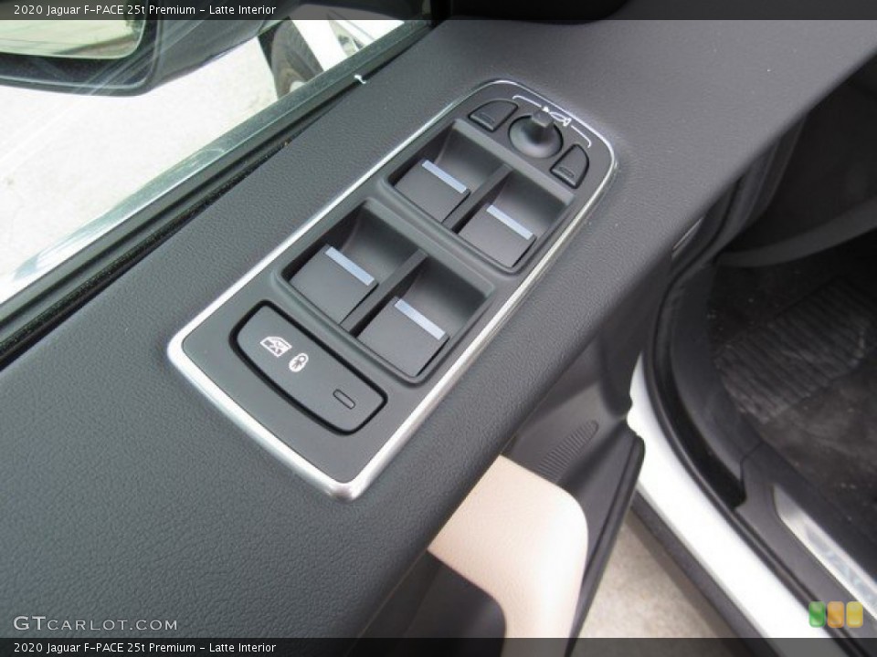Latte Interior Controls for the 2020 Jaguar F-PACE 25t Premium #134619282