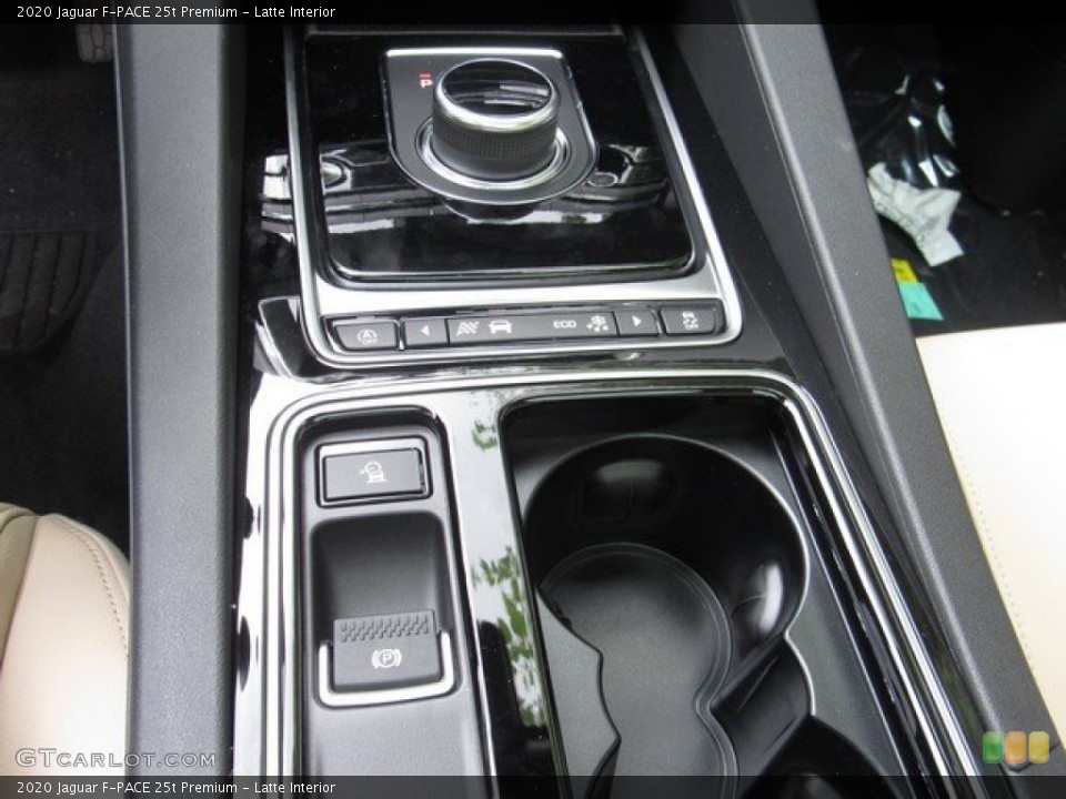 Latte Interior Transmission for the 2020 Jaguar F-PACE 25t Premium #134619474