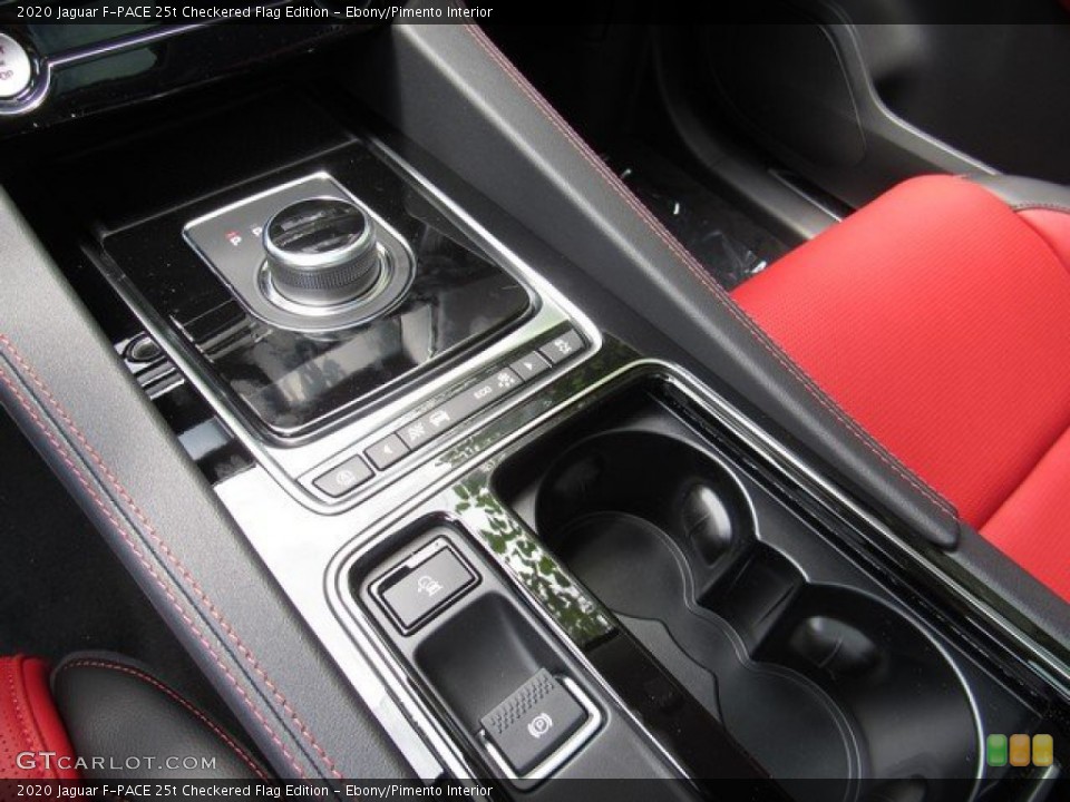 Ebony/Pimento Interior Transmission for the 2020 Jaguar F-PACE 25t Checkered Flag Edition #134620038