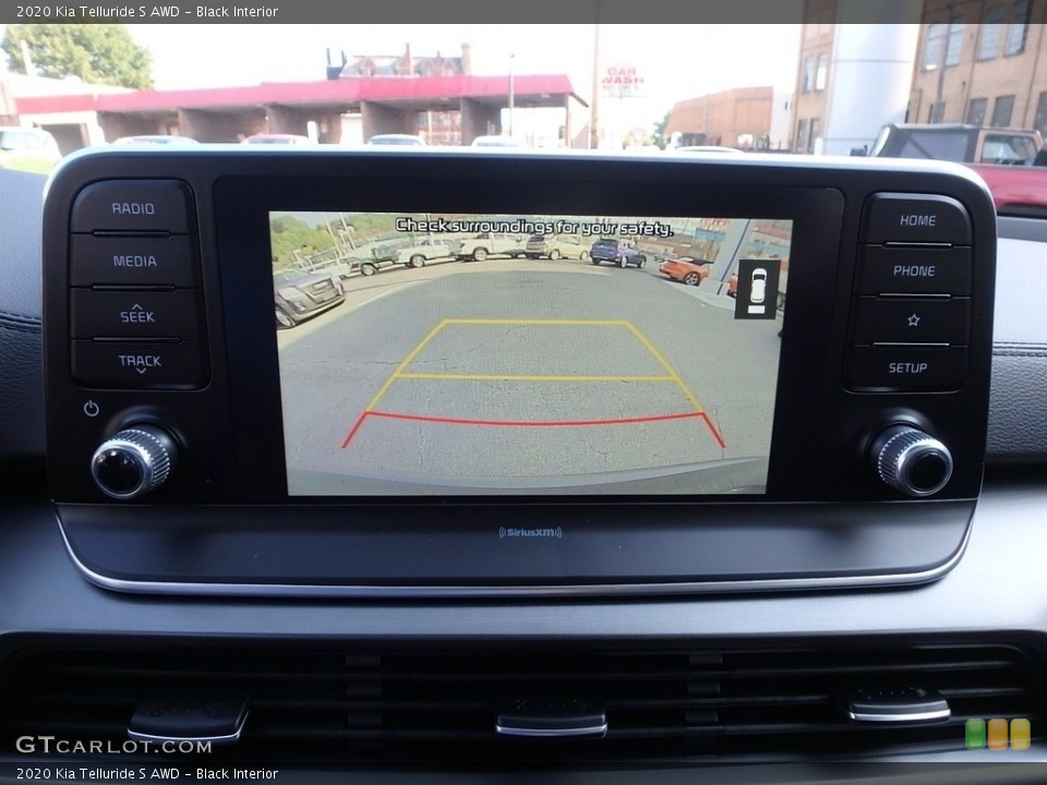 Black Interior Controls for the 2020 Kia Telluride S AWD #134620194
