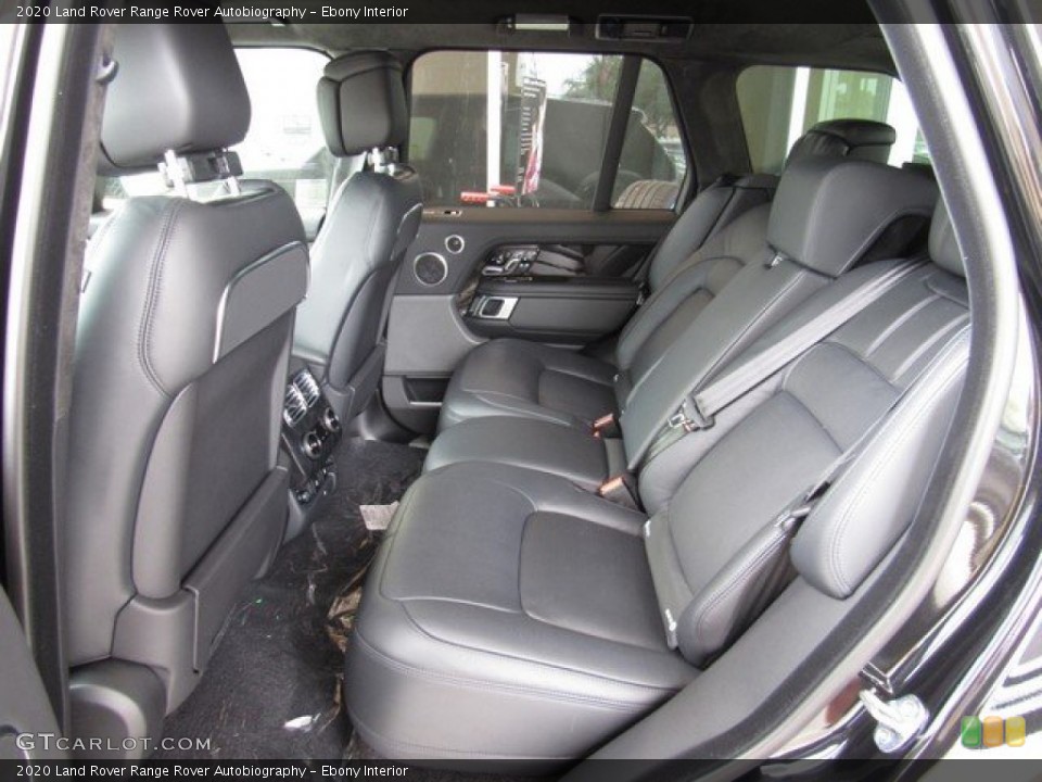 Ebony Interior Rear Seat for the 2020 Land Rover Range Rover Autobiography #134620272
