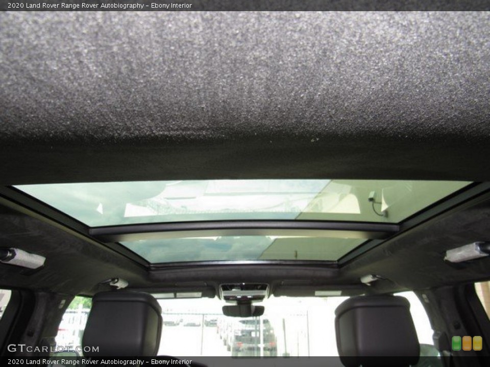 Ebony Interior Sunroof for the 2020 Land Rover Range Rover Autobiography #134620329