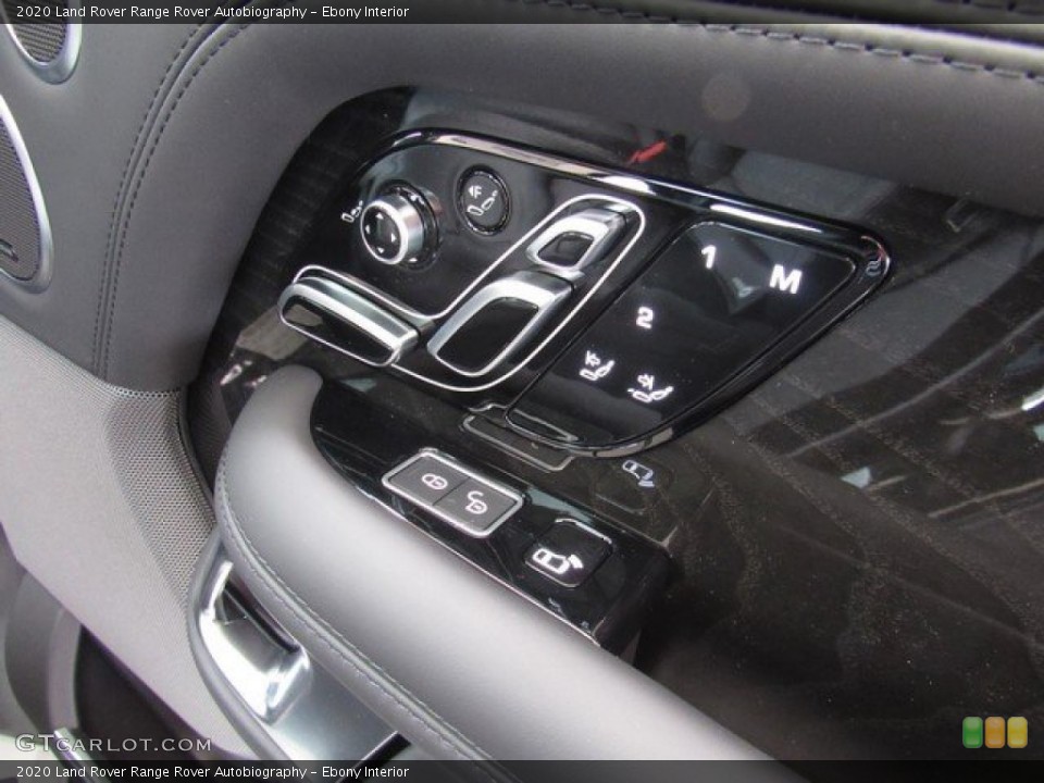 Ebony Interior Controls for the 2020 Land Rover Range Rover Autobiography #134620383
