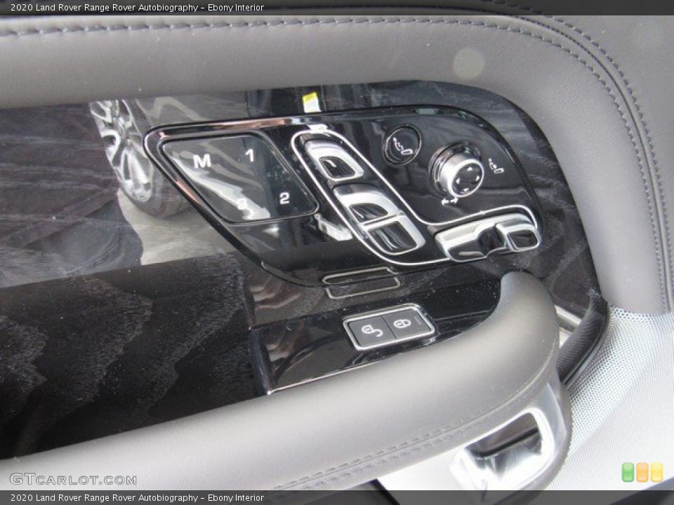 Ebony Interior Controls for the 2020 Land Rover Range Rover Autobiography #134620431