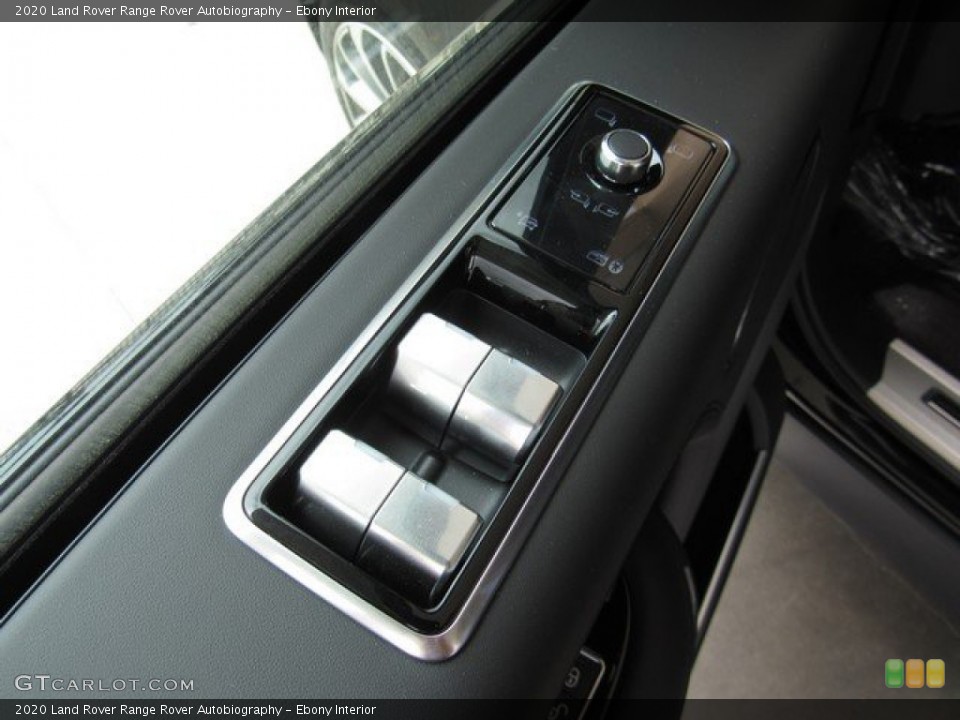 Ebony Interior Controls for the 2020 Land Rover Range Rover Autobiography #134620443