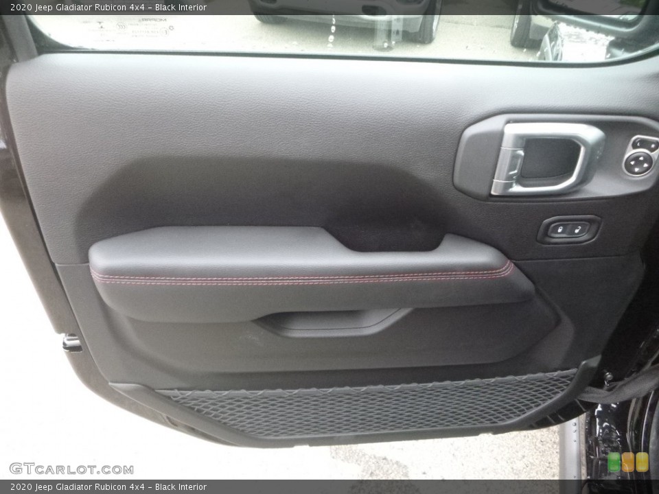 Black Interior Door Panel for the 2020 Jeep Gladiator Rubicon 4x4 #134623685