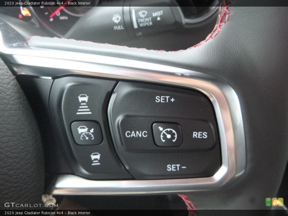 Black Interior Steering Wheel for the 2020 Jeep Gladiator Rubicon 4x4 #134623790