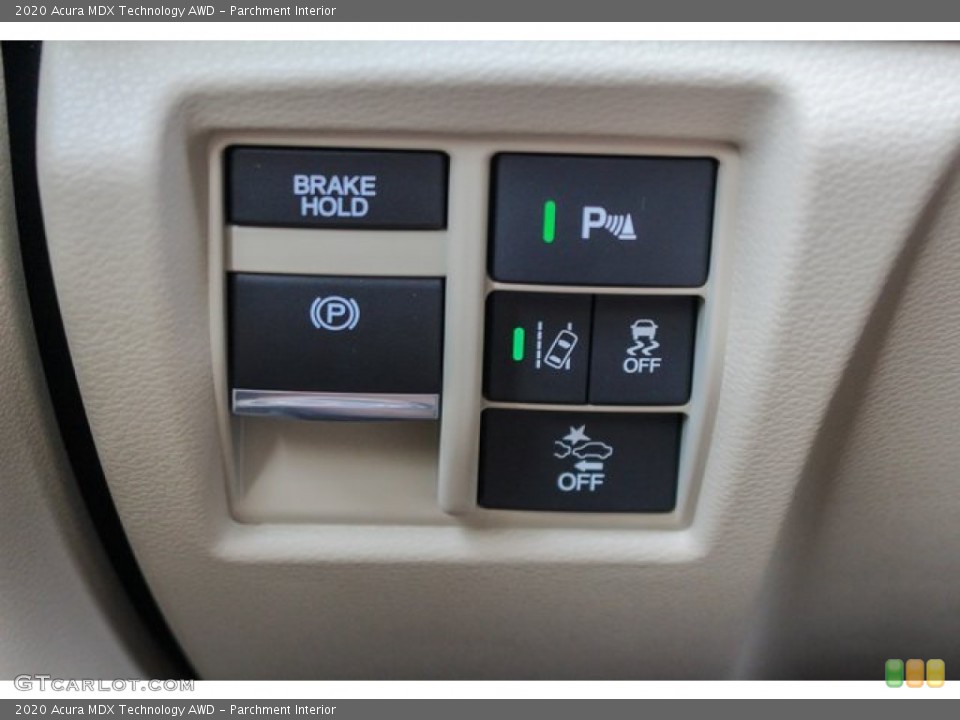 Parchment Interior Controls for the 2020 Acura MDX Technology AWD #134626825