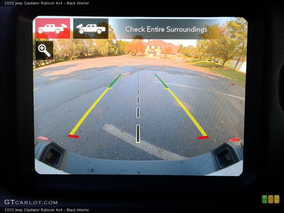 Black Interior Navigation for the 2020 Jeep Gladiator Rubicon 4x4 #134627702