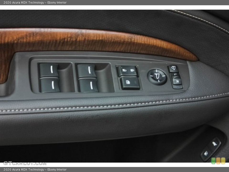 Ebony Interior Controls for the 2020 Acura MDX Technology #134628230