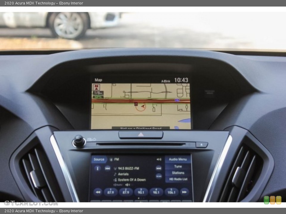 Ebony Interior Controls for the 2020 Acura MDX Technology #134628668
