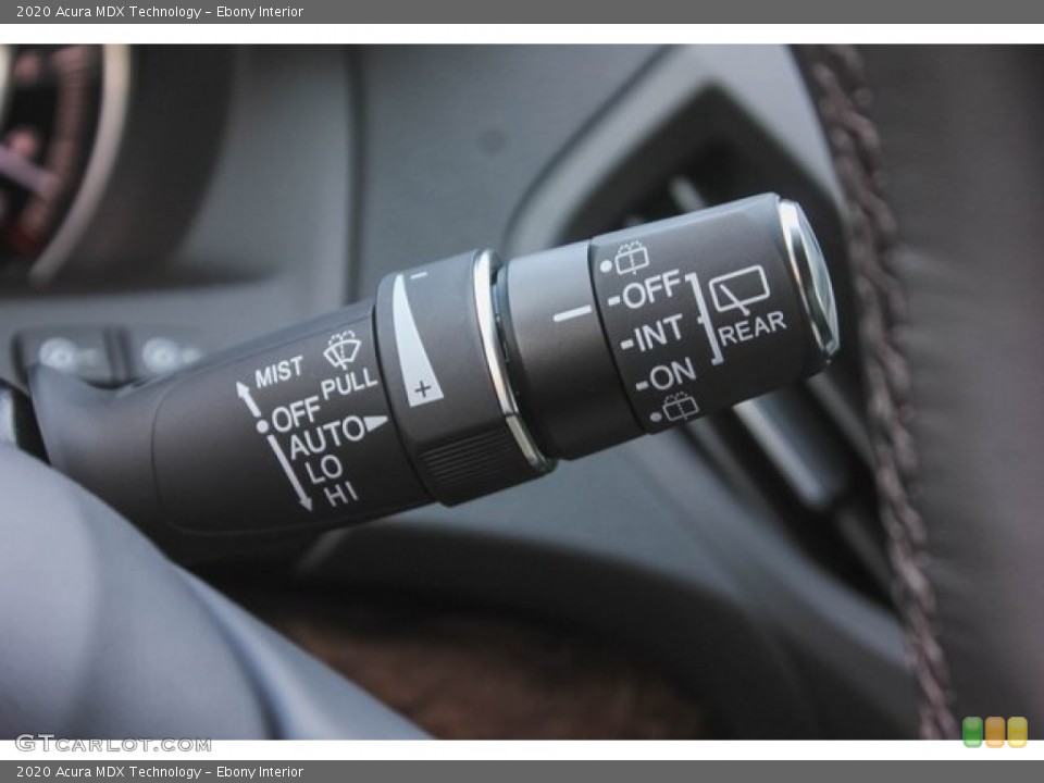Ebony Interior Controls for the 2020 Acura MDX Technology #134628779