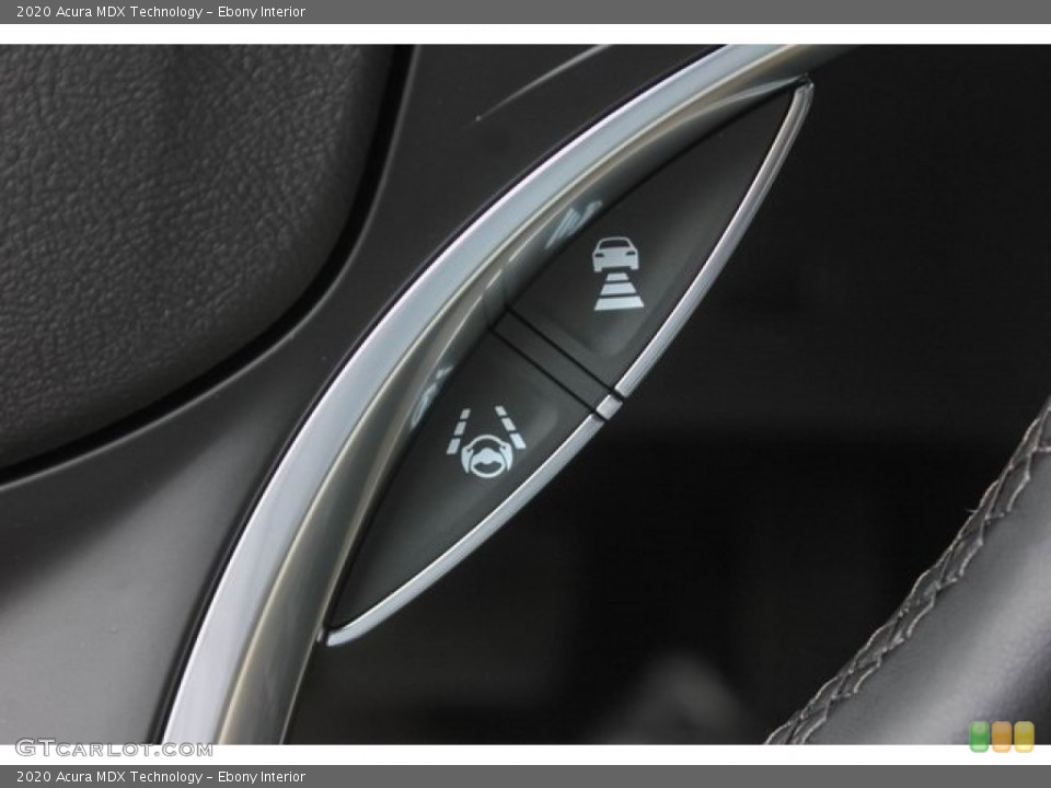 Ebony Interior Steering Wheel for the 2020 Acura MDX Technology #134628815