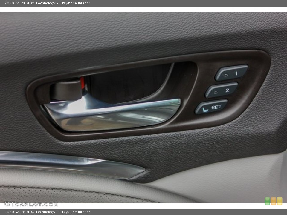 Graystone Interior Controls for the 2020 Acura MDX Technology #134631878