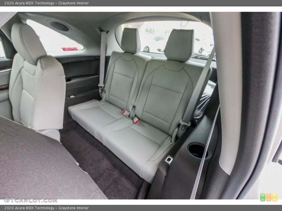 Graystone Interior Rear Seat for the 2020 Acura MDX Technology #134632016