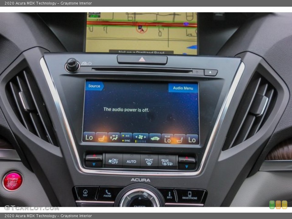Graystone Interior Controls for the 2020 Acura MDX Technology #134632226