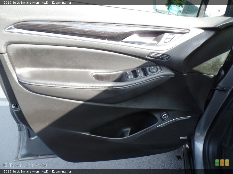 Ebony Interior Door Panel for the 2019 Buick Enclave Avenir AWD #134637398