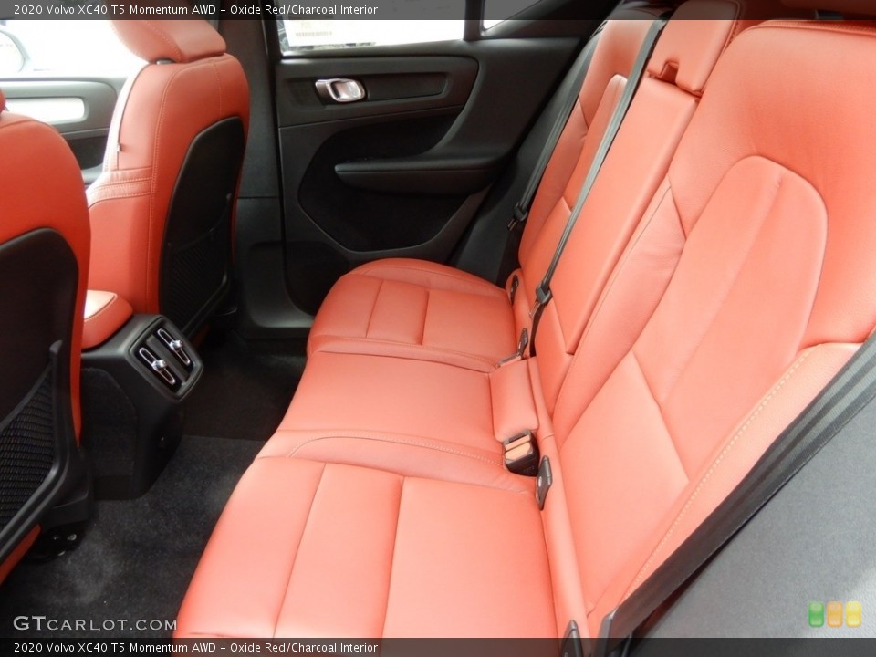 Oxide Red/Charcoal Interior Rear Seat for the 2020 Volvo XC40 T5 Momentum AWD #134639972