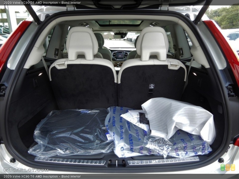 Blond Interior Trunk for the 2020 Volvo XC90 T6 AWD Inscription #134640182