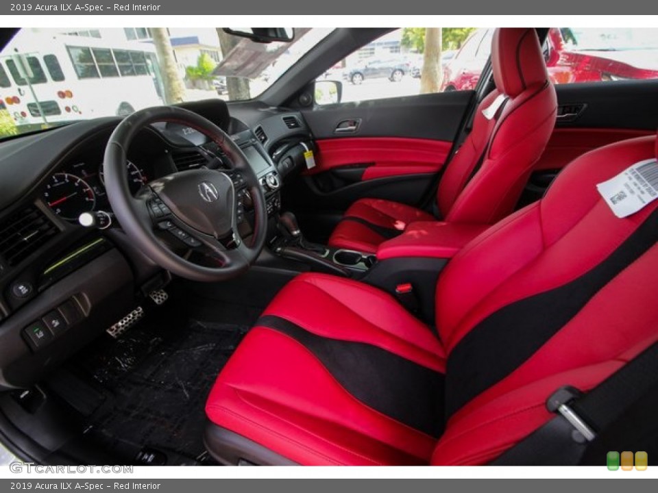 Red Interior Photo for the 2019 Acura ILX A-Spec #134640725