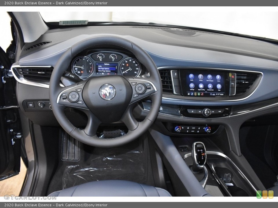 Dark Galvinized/Ebony Interior Dashboard for the 2020 Buick Enclave Essence #134644382