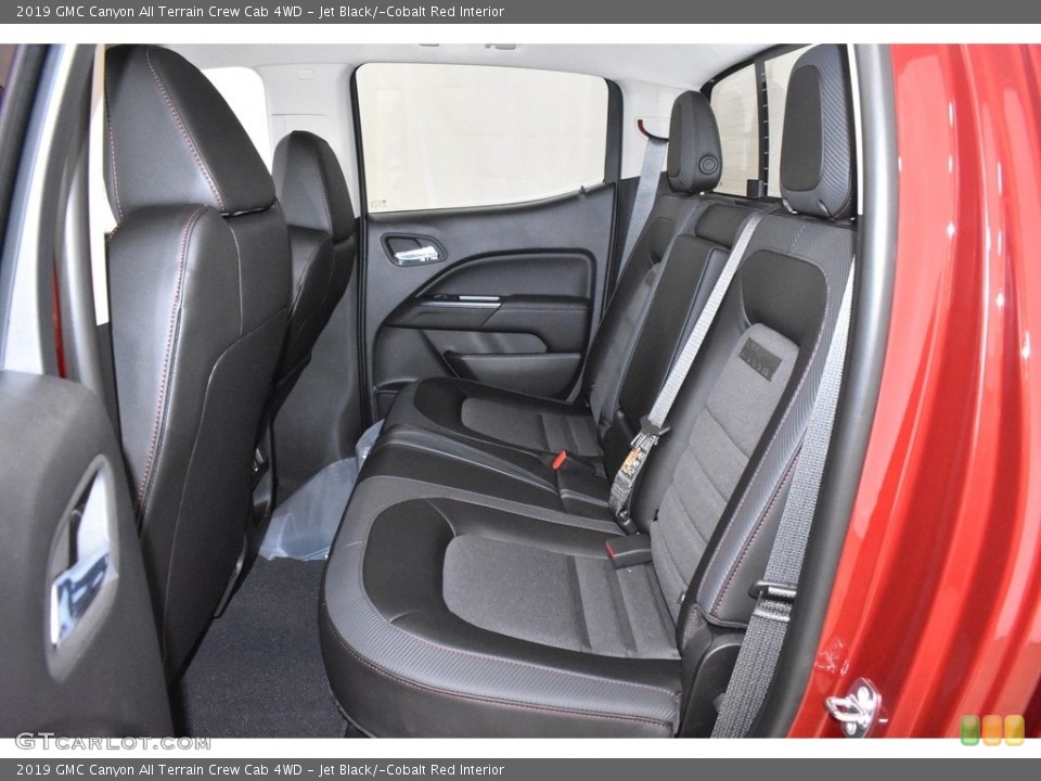 Jet Black/­Cobalt Red Interior Rear Seat for the 2019 GMC Canyon All Terrain Crew Cab 4WD #134644677