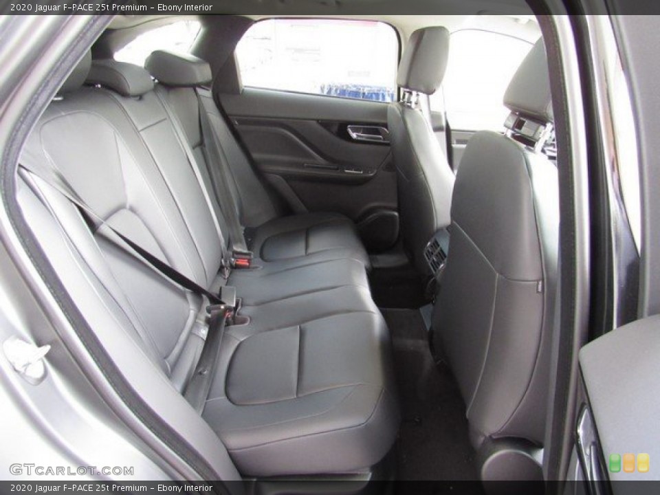 Ebony Interior Rear Seat for the 2020 Jaguar F-PACE 25t Premium #134651480