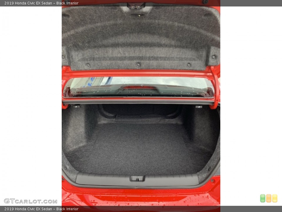 Black Interior Trunk for the 2019 Honda Civic EX Sedan #134655122