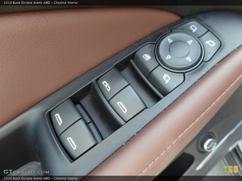 Chestnut Interior Controls for the 2019 Buick Enclave Avenir AWD #134665991