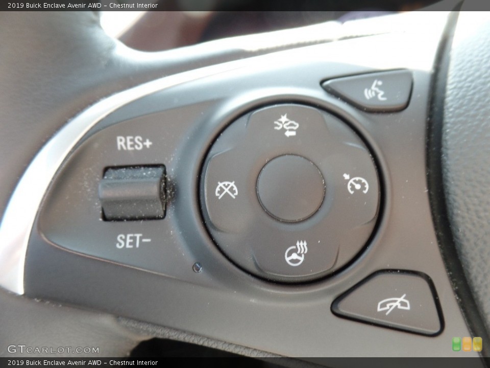 Chestnut Interior Controls for the 2019 Buick Enclave Avenir AWD #134666027