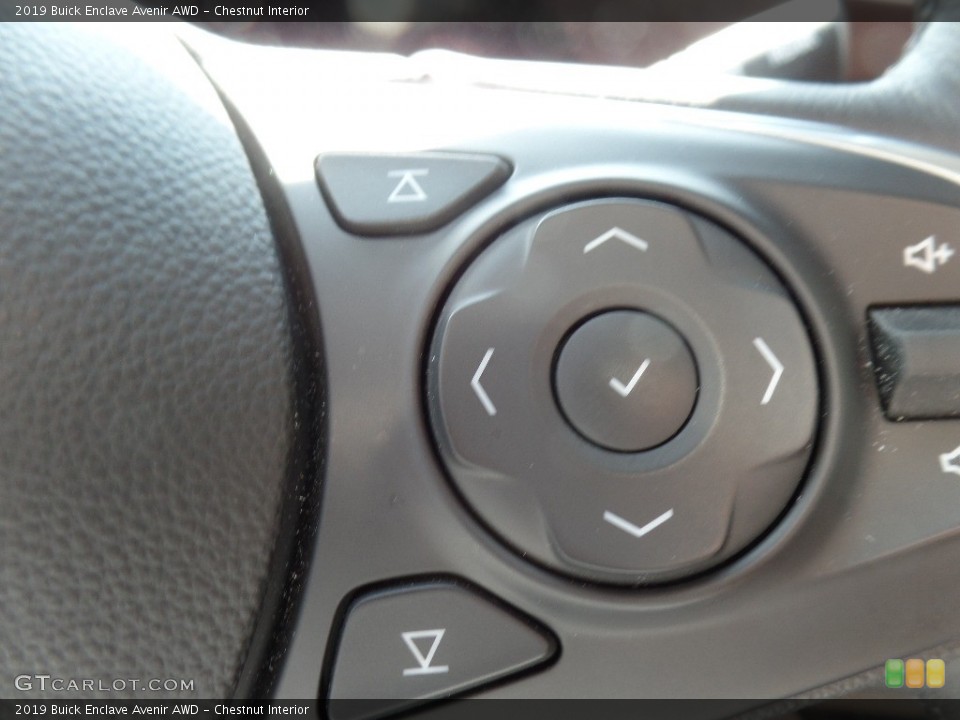 Chestnut Interior Steering Wheel for the 2019 Buick Enclave Avenir AWD #134666048